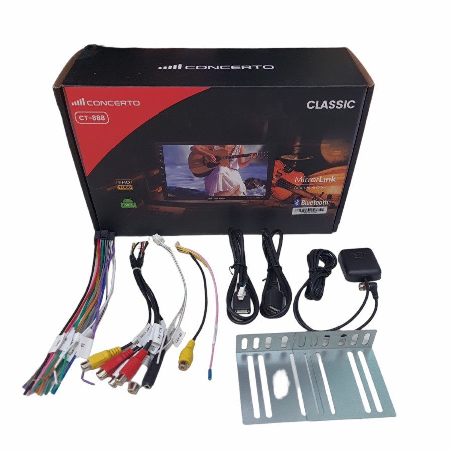 Head Unit Android  Concerto Classic CT-888 Ram 2/32GB