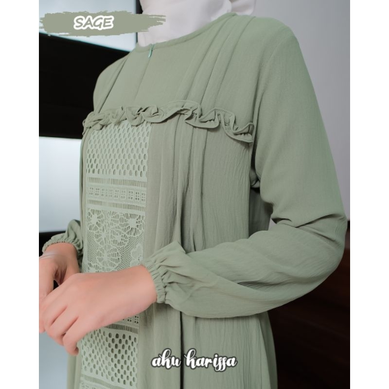 GAMIS AGNIA ORI AKU KARISSA DRESS CANTIK MASAKINI OOTD KONDANGAN KEKINIAN