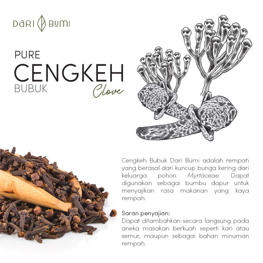 Cengkeh Bubuk 50 gram Daribumi