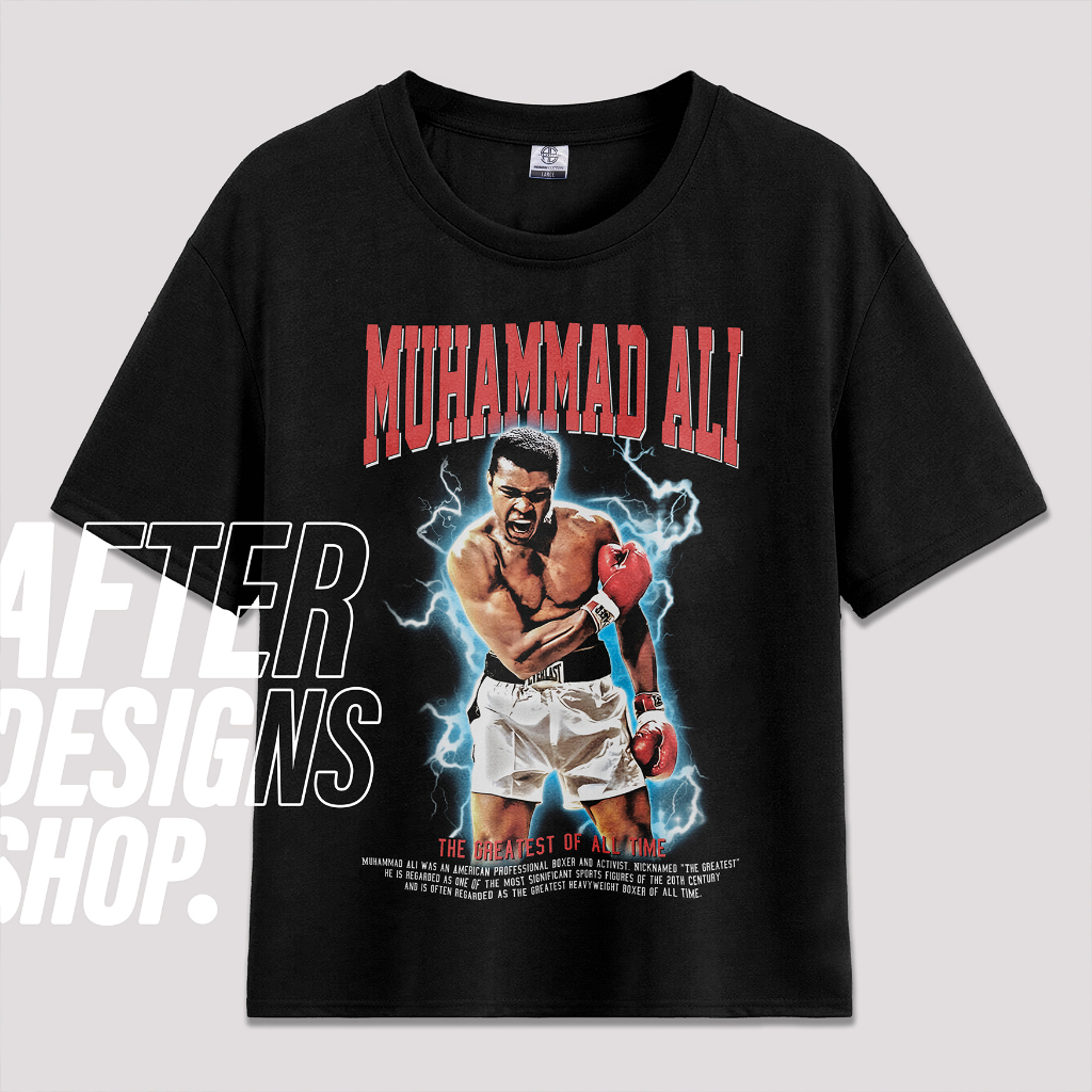 Kaos MUHAMMAD ALI l Muhammad Ali Bootleg Vintage Tshirt l Kaos Bootleg l Kaos Vintage l TITIPALI1
