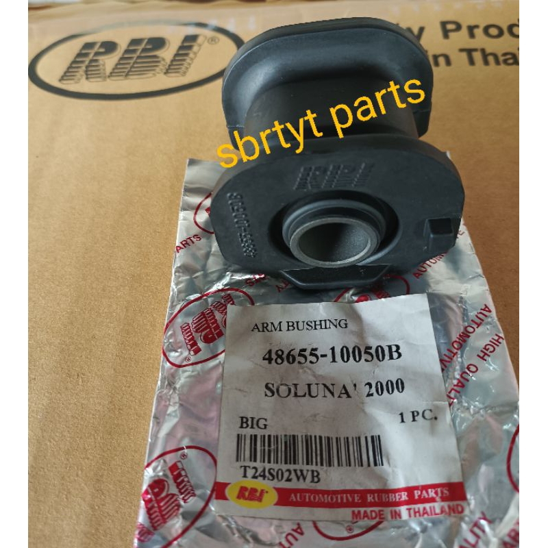 bushing arm sayap depan soluna besar rbi