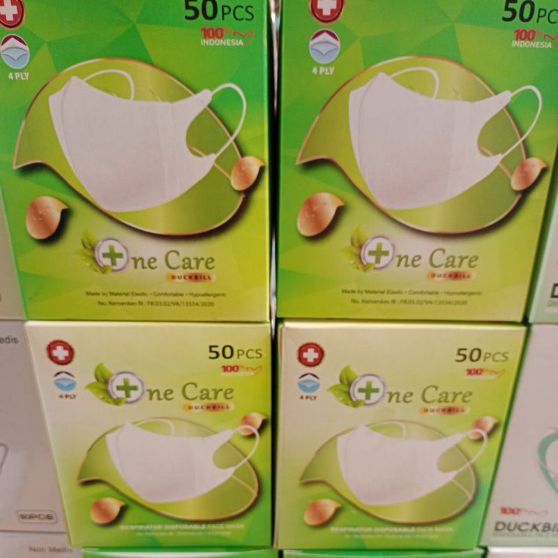 masker duckbill one care