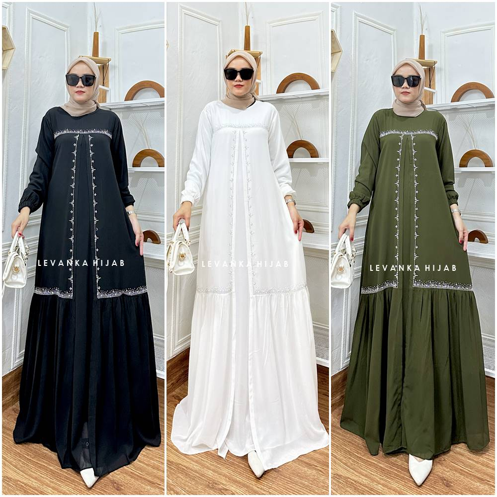 AYANA Dress / Gamis Outer Cerutty Babydoll TERBARU !