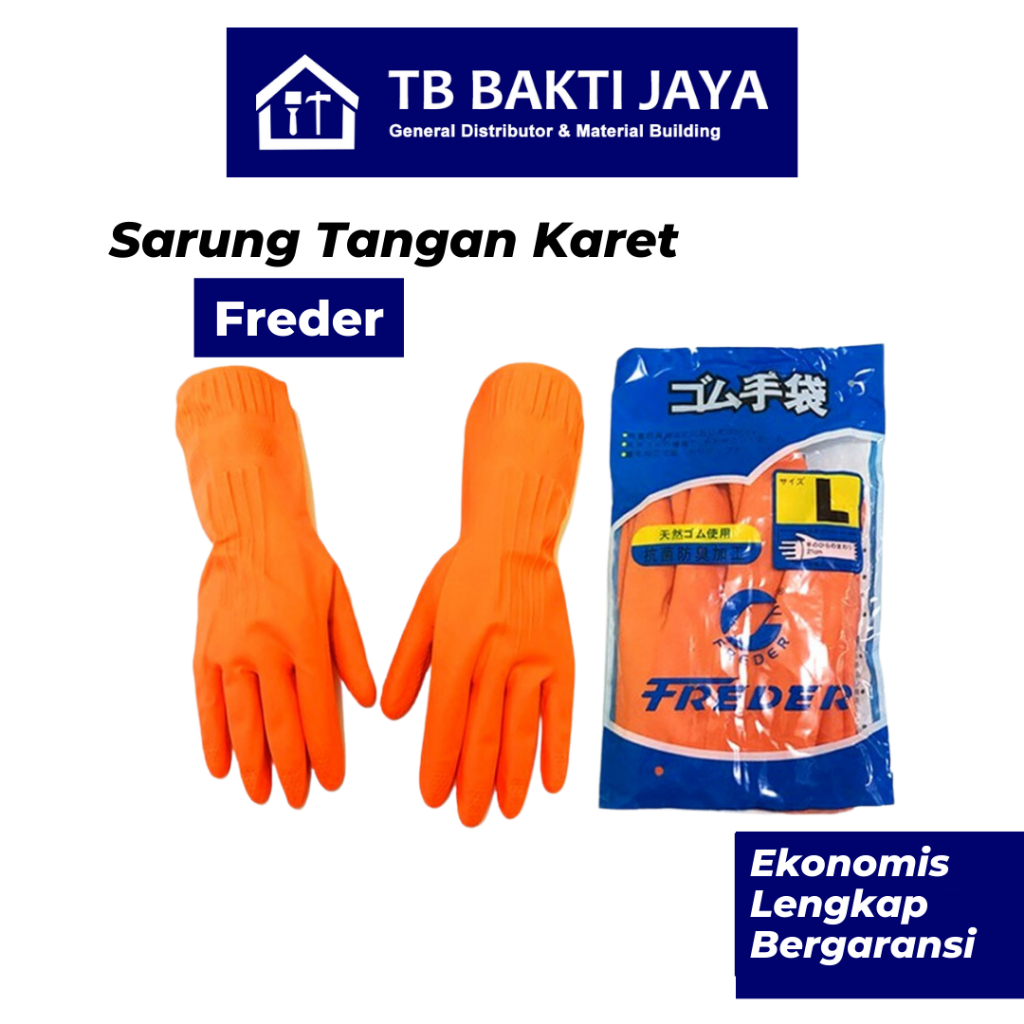 Sarung Tangan / Sarung Tangan Karet / Sarung Tangan Karet Panjang/ Sarung Tangan Cuci Piring Karet