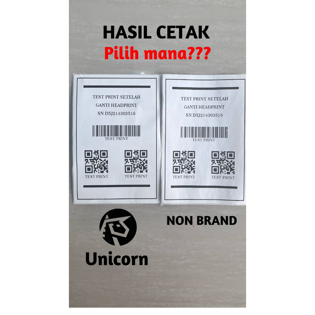 Label Thermal Zigzag Resi Alamat AWB A6 100x150mm Stiker Video Unboxing