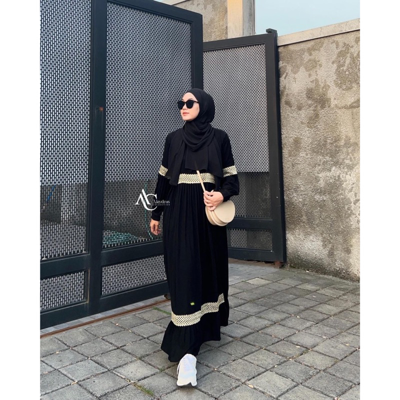 Abaya Gamis Dress Maxi Abaya Saudi 766