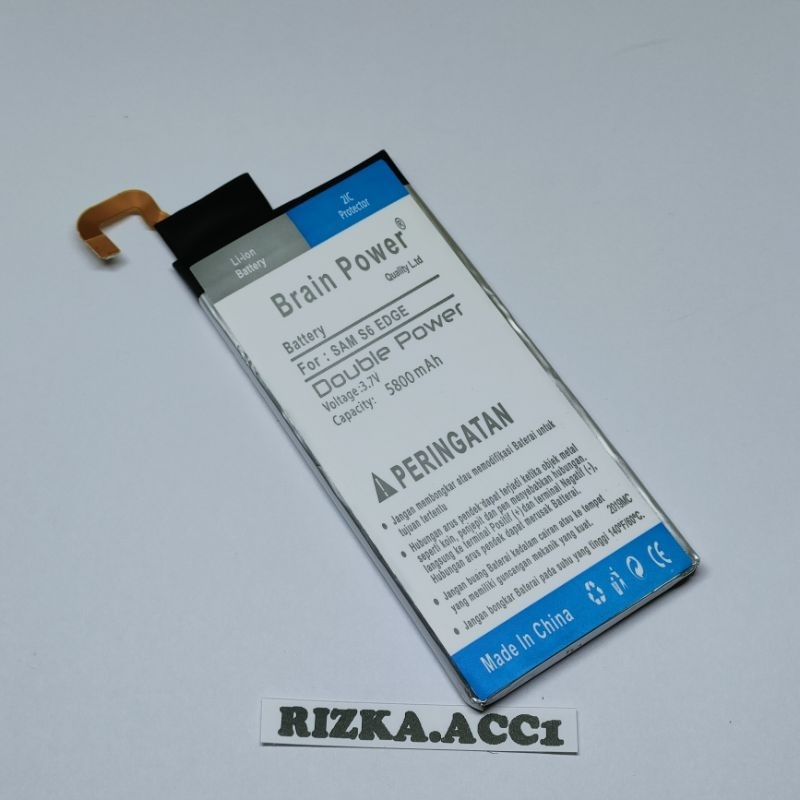 Baterai Batre Samsung Galaxy S6 Edge / G925 EB-BG9250ABE Double Power Battery