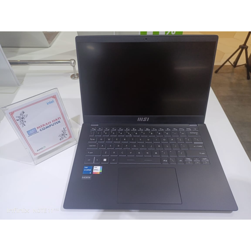 Laptop Slim MSI Modern 14 C11M Intel i3 1115G4 RAM 8GB SSD 512GB FHD IPS WIN 11 Original Terlaris