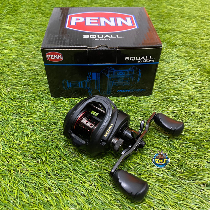 PENN SQUALL LOW PROFILE - SQL200LPHS SAP1525502 REEL PENN BAITCASTING