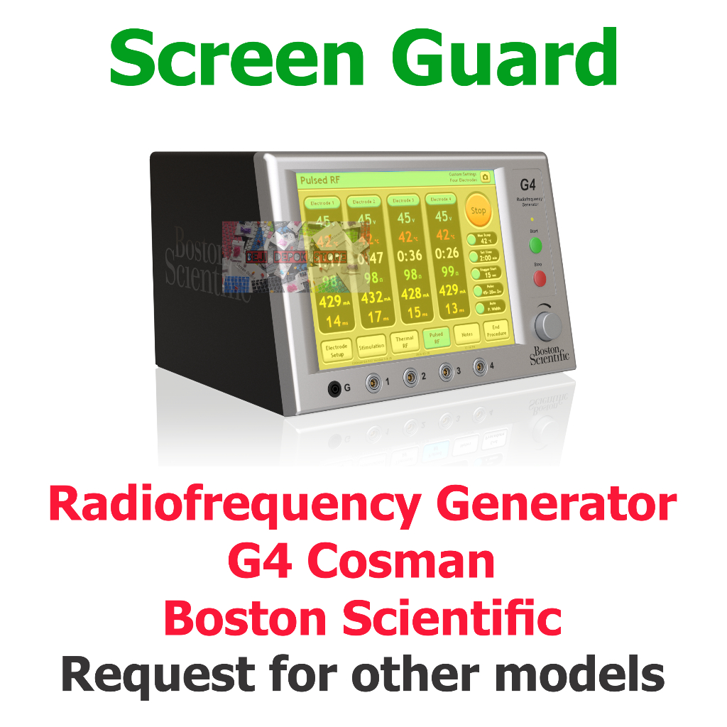 Radiofrequency Generator G4 Cosman Boston Scientific Screen Protector Guard