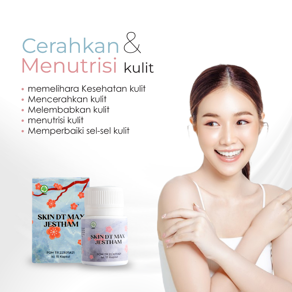 Skin DT MAX Jestham (OBAT PEMUTIH DOSIS STRONG MAKSIMAL)