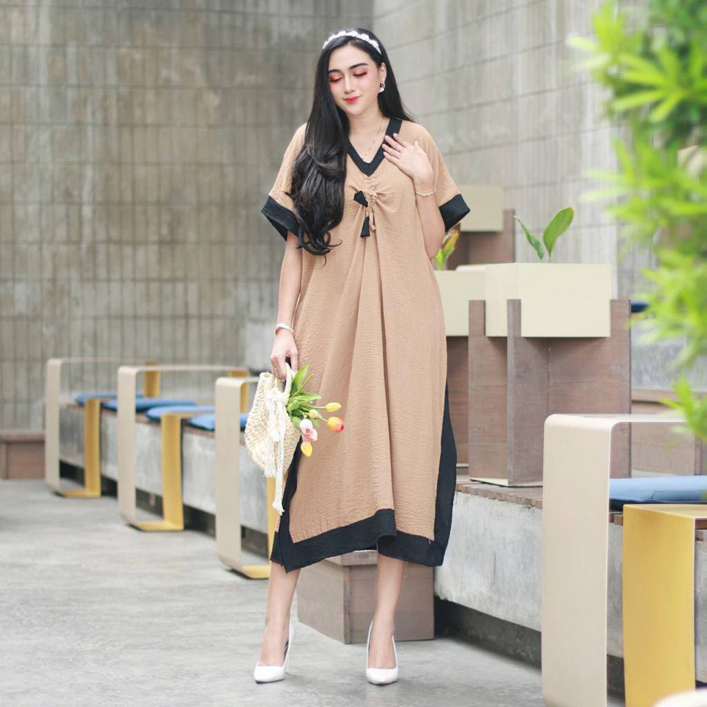 DRESS LOWO OVERSIZE CRINCLE