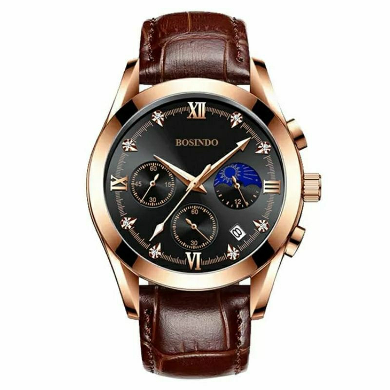 PROMO TERBARU! Jam Tangan Kulit Pria Wanita C24 Terlaris Bosindo