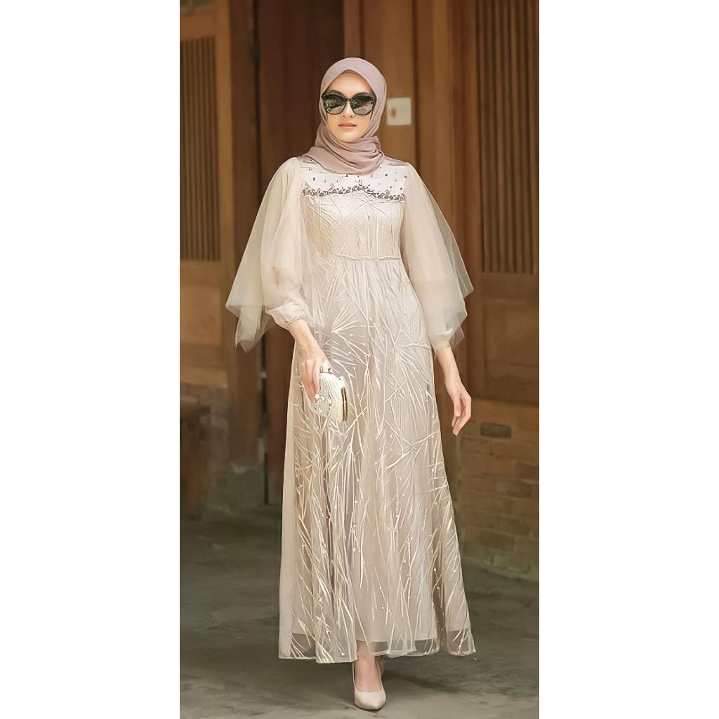 Kain Tile Tulle Brokat Premium