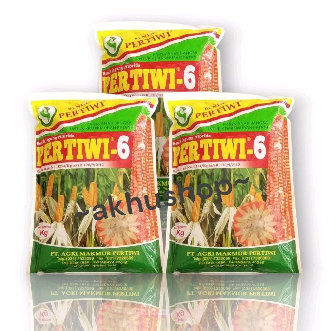 Pertiwi 6 Benih Jagung Hibrida Pertiwi 6 1 kg exp.04-2026