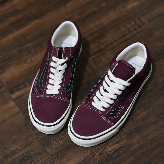 Vans Oldskool 36 Dx Anaheim OG Burgundy Black Original