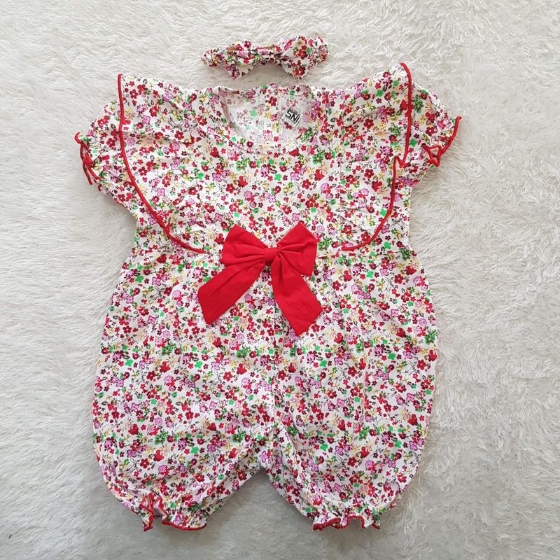 Baju Bayi Tiara Jumpsuit set