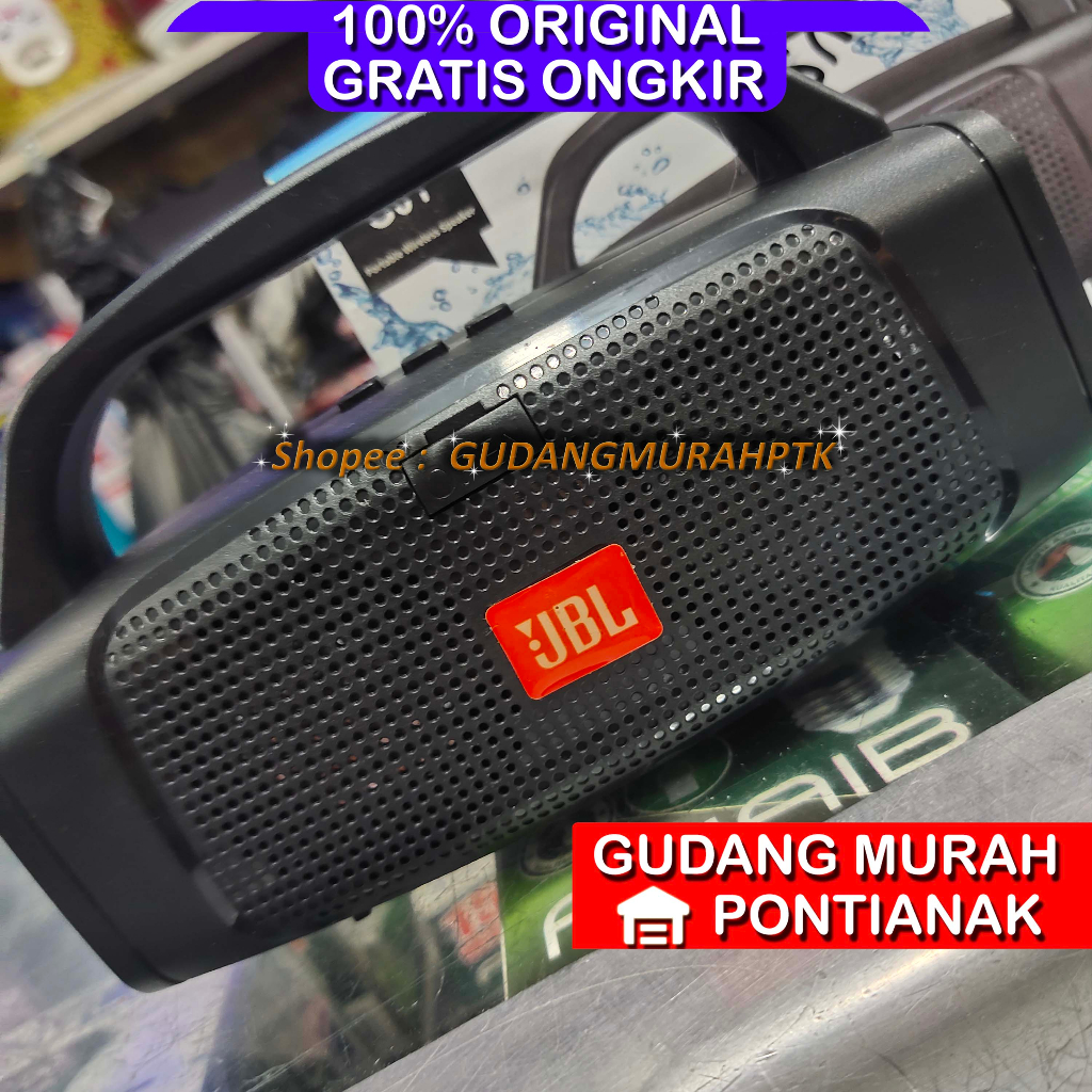 Salon Bluetooth Mobile Charge Speaker Portable WARNA RANDOM / ACAK Segiempat Seperti Minicompo Model G01 Suara Nyaring dan bersih