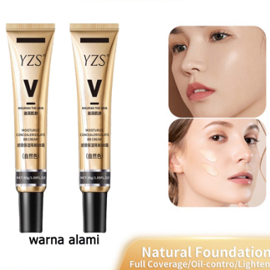 YZS liquid Foundation alas bedak cair emas pelembab concealer alas bedak cair 30g cross-border perdagangan luar negeri tempat riasan impor asli