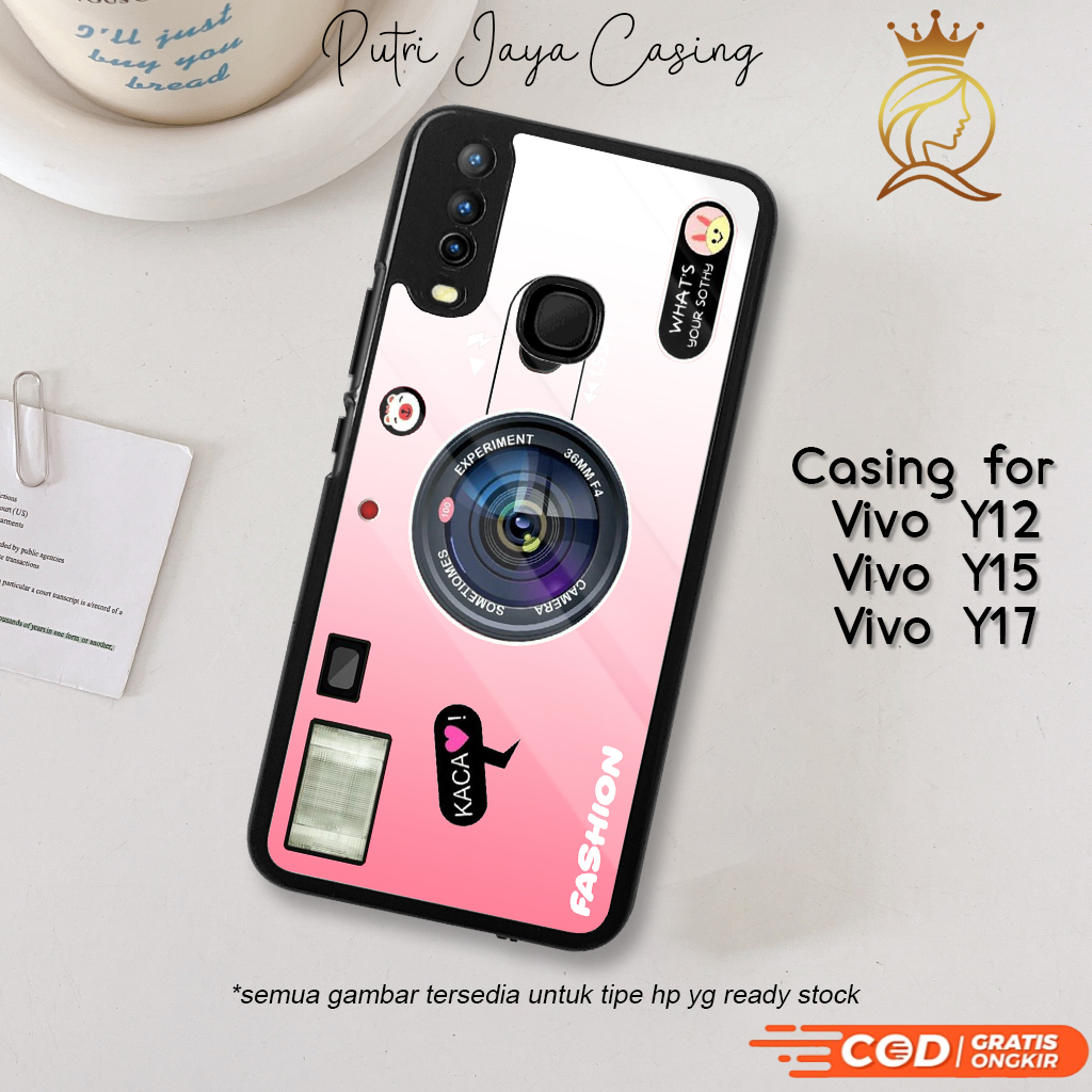 Case Hp Vivo Y12 Y15 Y17 Casing Vivo Y12 Y15 Y17 Motif 02 KAMERA Casing Terbaru Case Karakter Lucu C