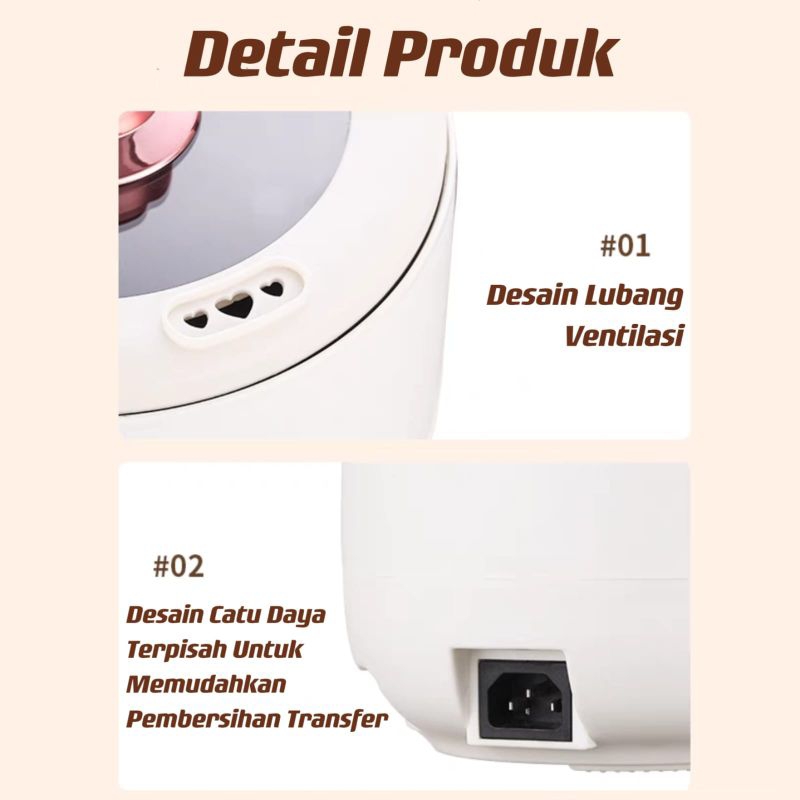 Rice Cooker 1.6 L Penanak Nasi 3-4 Porsi Alat Masak Nasi / Processor 4 Mode Touch Screen Anti Lengket Magic Com⭐ Toko13 ⭐
