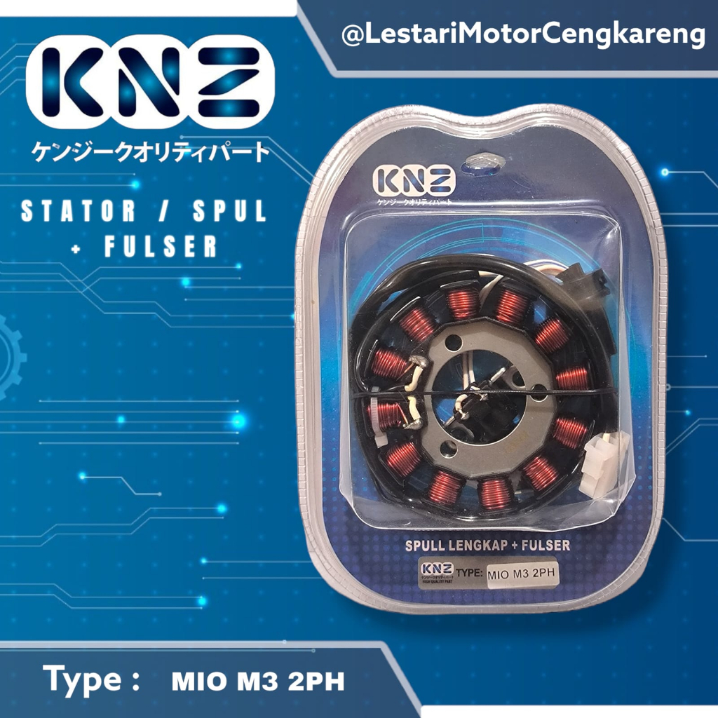 SPOOL SPUL KOMPLIT STATOR COMP ASSY MIO M3 MIO Z MIO SOUL 125 2PH KNZ