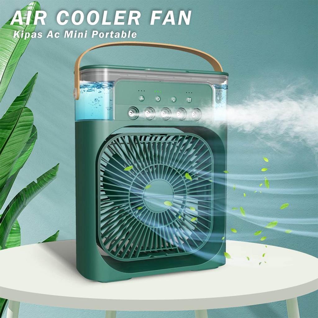 KIPAS PENDINGIN RUANGAN | AC  MINI PORTABLE V3 | AIR COOLER MINI | AC PORTABEL KAMAR