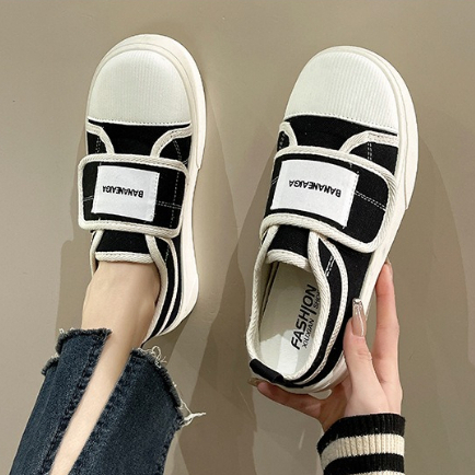 Sepatu Kasual Perempuan Jalan Santai Sneaker Velcro Wanita Simple Import Sepatu Cewek Cantik Korean Style SP-258