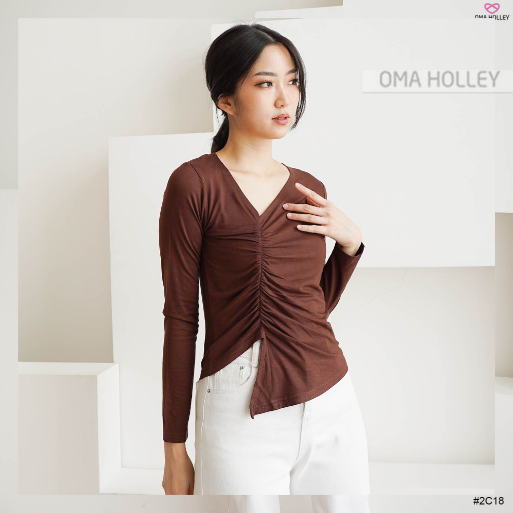 (COD) OH Fashion Blouse Gulla Top #2C18