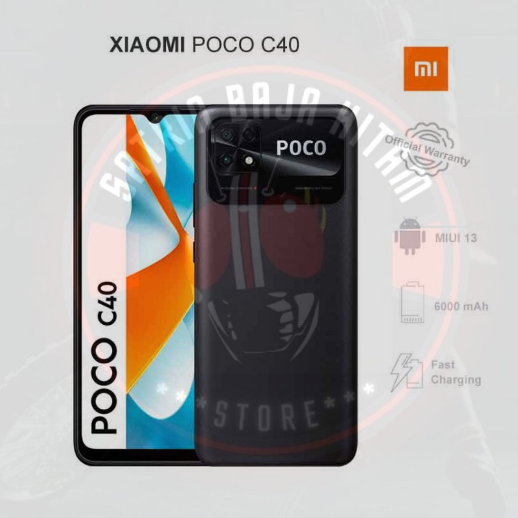 XIAOMI POCO C40 3/32GB GARANSI RESMI