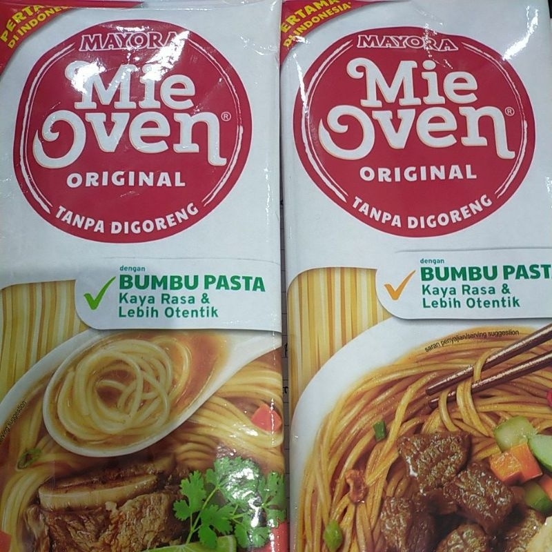 

MIE OVEN GORENG & KUAH