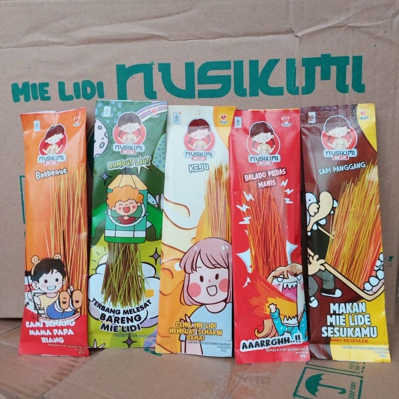 Mie Lidi Nusikimi 10 pack