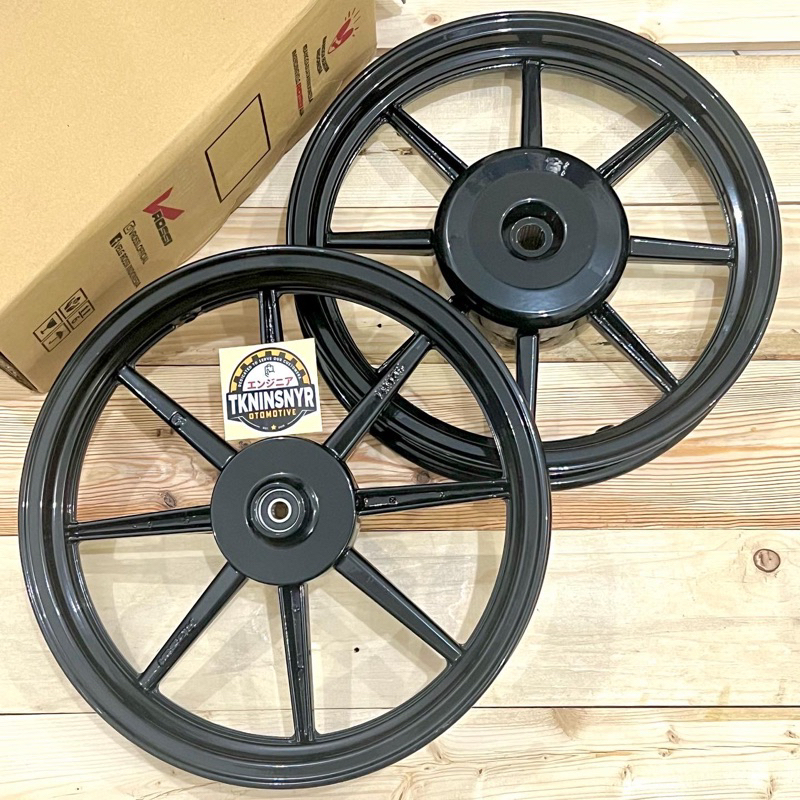 Velg VRossi Comet Palang 8 Model RCB Sp811 Vario 110 BeAT Scoopy Spacy - Putih - GOLD