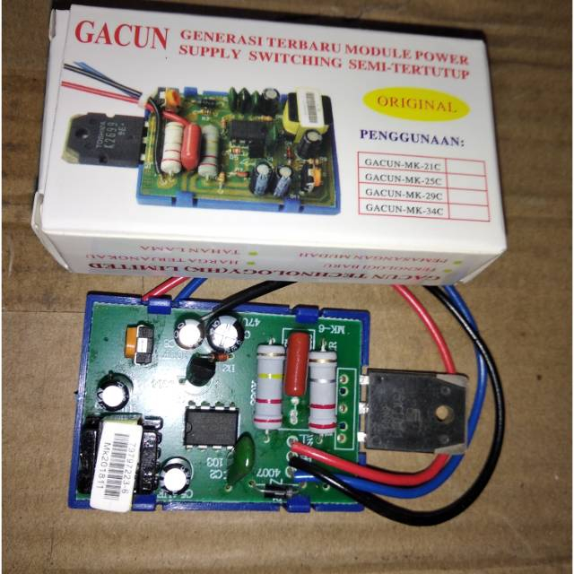 Regulator TV Gacun 21&quot; (MK-21C) GACUN 21INC POWER KIT GACUN ORIGINAL