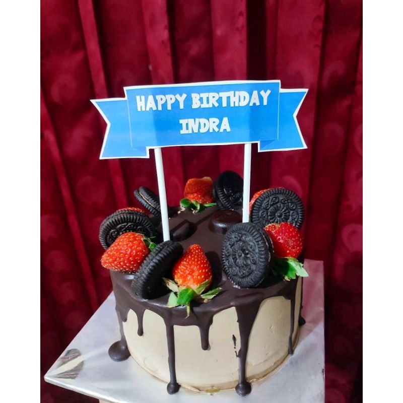 birthday cake / kue ulang tahun / blackforest / tart / korean cake