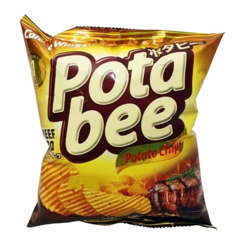 

POTABEE POTATO CHIPS 15 Gram Snack Kentang Potatobee Pota Bee