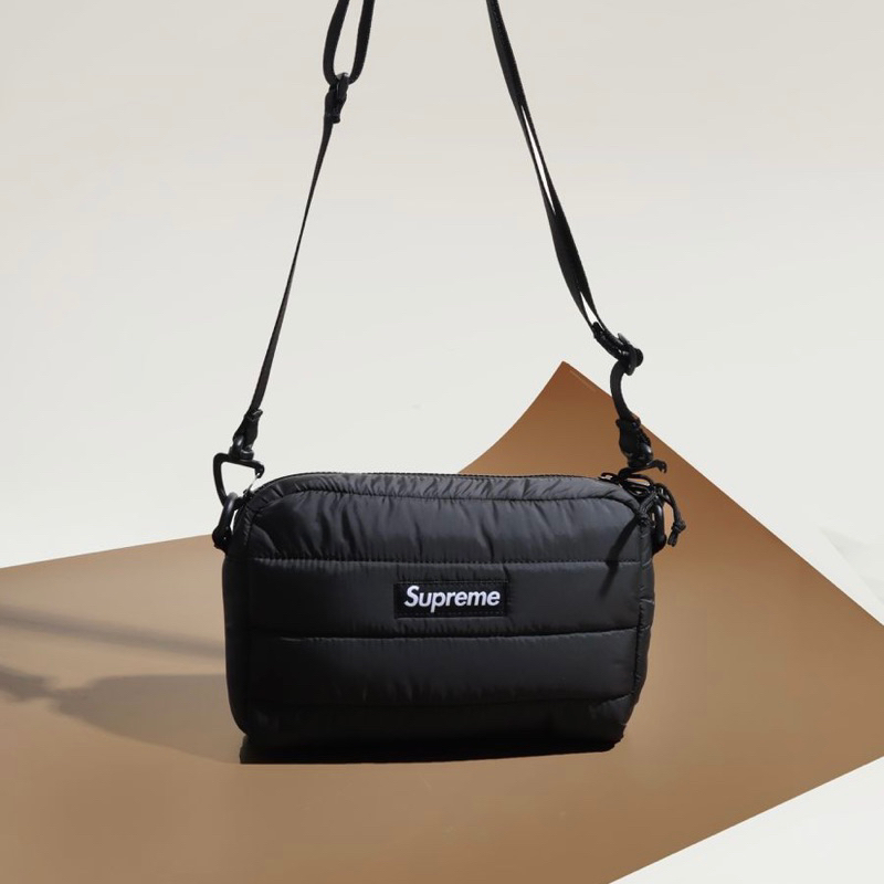 Sup. Puffer Side Bag Black