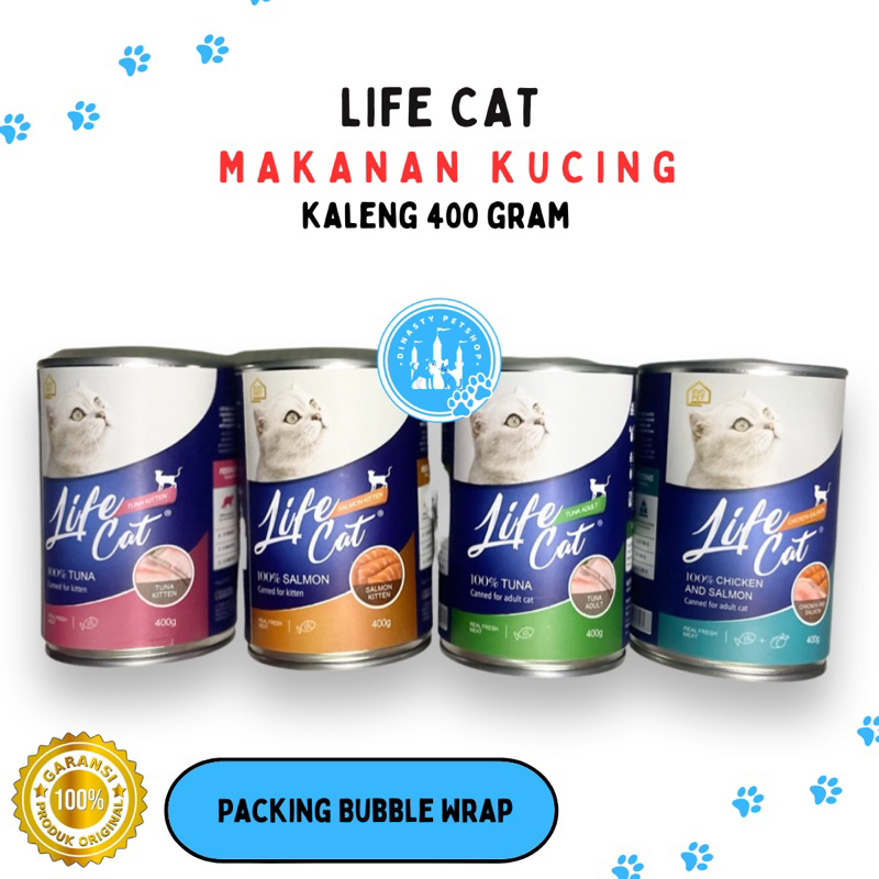 Life Cat / Life Cat Kaleng / Life Cat Can / Life Cat Kaleng Adult / Life Cat Kaleng Kitten / Wet Foo