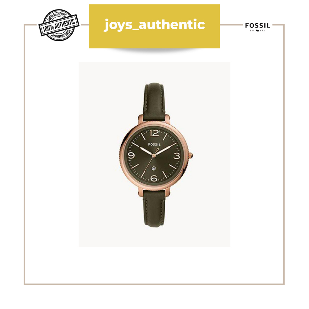 Jam Tangan Wanita Fossil Es4944 Woman Watch Authentic Original