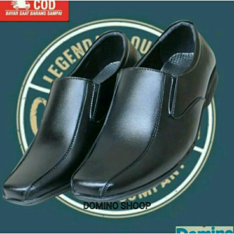 sepatu panrofel pria pantofel hitam pria pantofel kerja dan formal