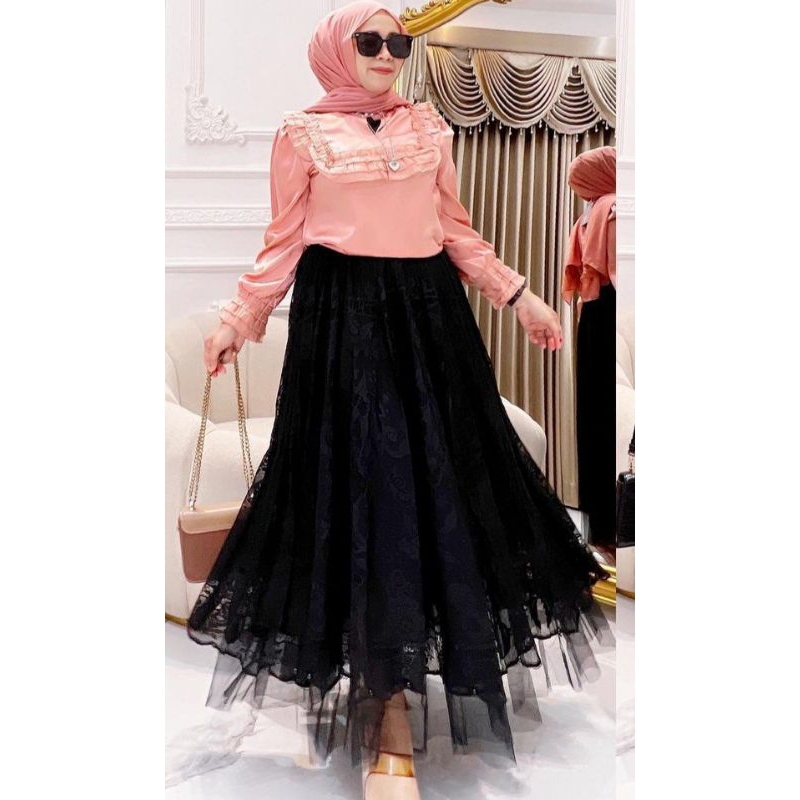 ROK MAIRA BURKAT FULL FURING FASHION IMPORT
