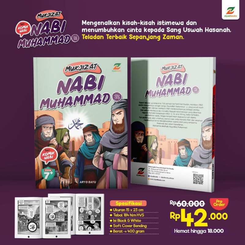 Komik Anak Muslim - Nabi Muhammad - 50 Wasiat Nabi Sehari Hari - Muslim SuperKids