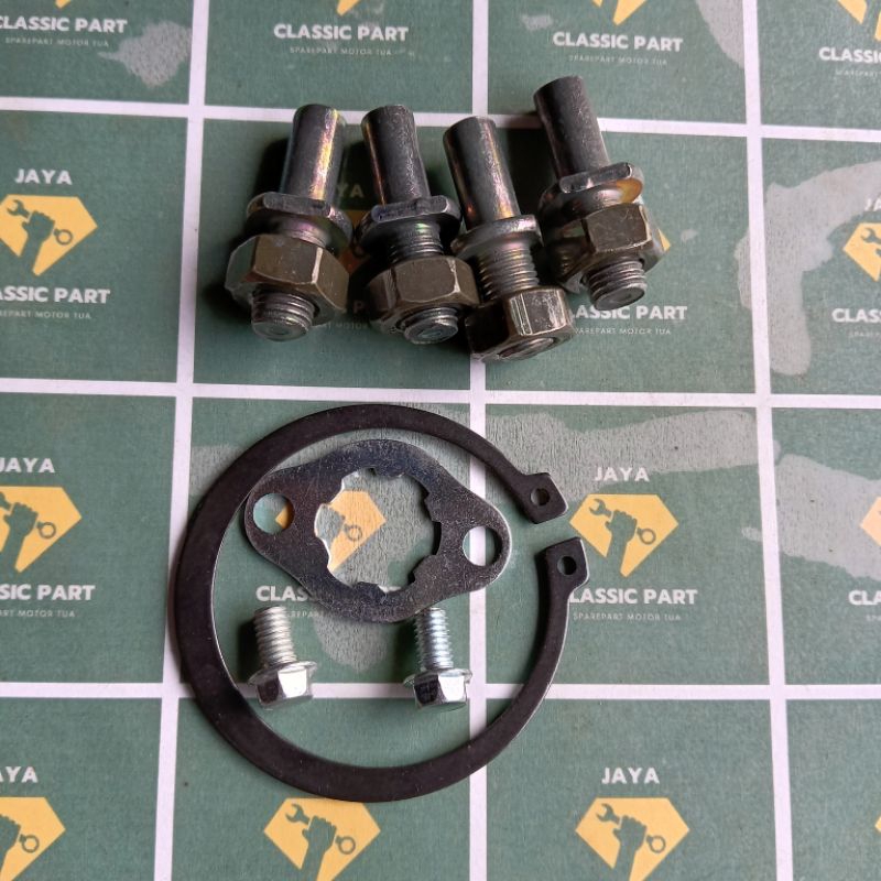BAUT GEAR DEPAN BELAKANG FULLSET BAUT GIR CB100 CB125 GL100 GL125 GLK GL PRO SERIES GL MAX MIRIP ORI