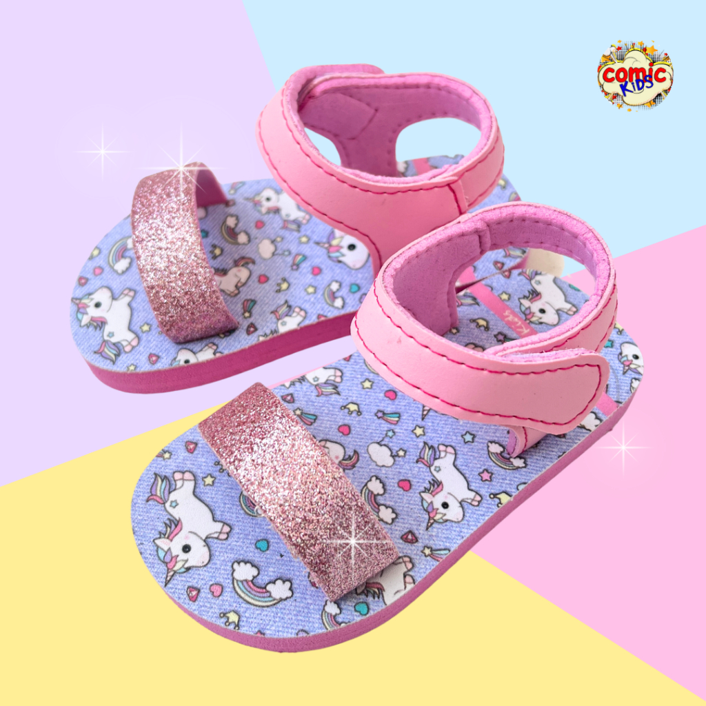 Sandal Anak Perempuan Sepatu Sandal Anak Perempuan 1 Tahun Karakter Unicorn Gwen Comickids