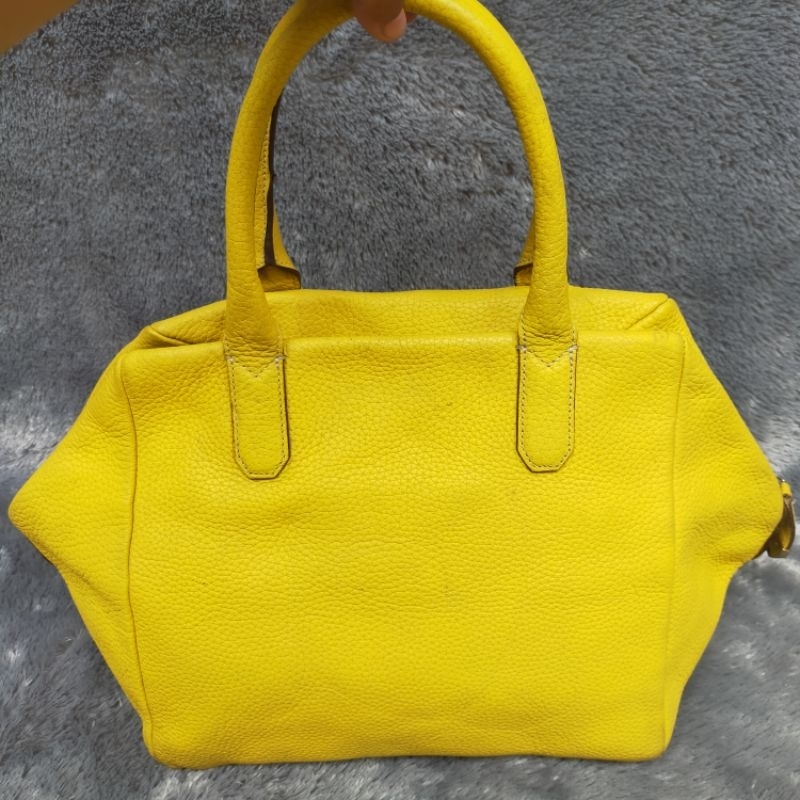 Totebag handbag wanita kulit asli Bruno Magli