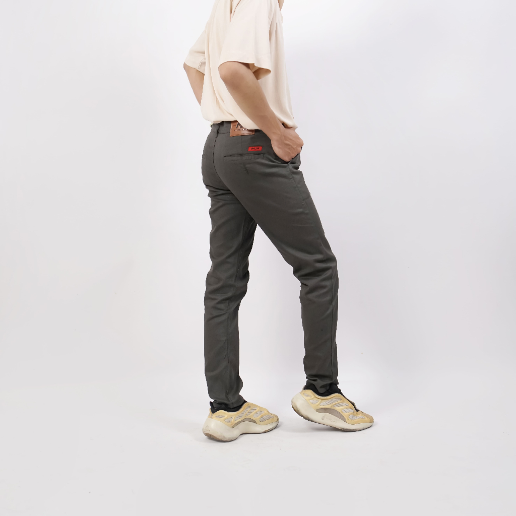 Celana Chino Panjang Pria Slimfit Santai Casual Formal Chinos Laki Laki Kerja Harian