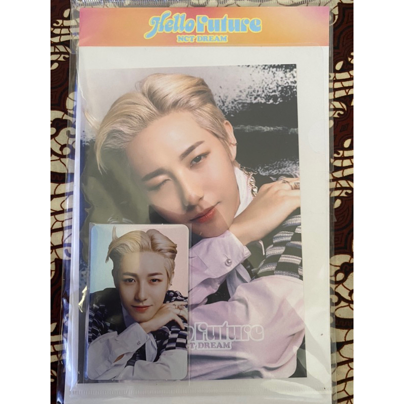 Renjun Postcard Hologram PC Set Renjun MD Hello Future NCT Dream