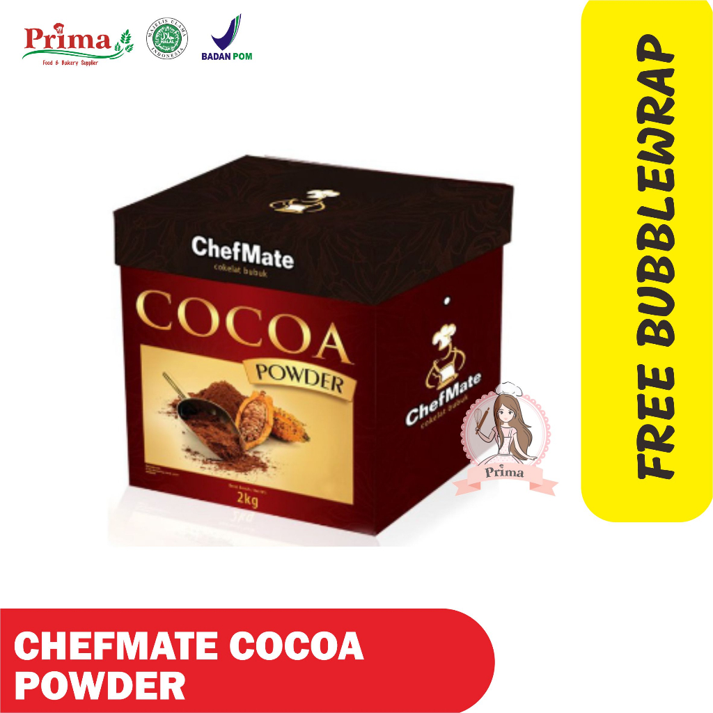 

CHEFMATE COCOA POWDER (kemasan repack) COKLAT BUBUK PREMIUM