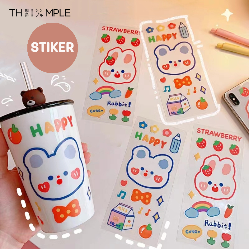 

Sticker Lucu/ Sticker Momo Aesthetic Stiker Buku Diary-THIMPLE