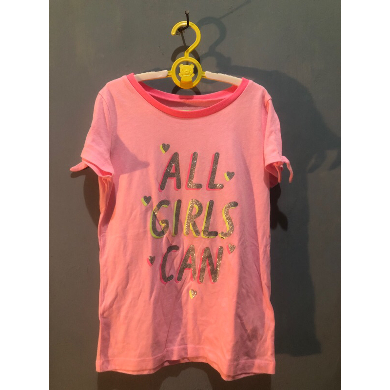 preloved kaos anak perempuan carters pink